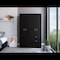 Tuhome Vaupes Armoire, Double Door Cabinet, One Drawer, Five Interior Shelves, Rod, Black/White CLW5953 - alternate 5